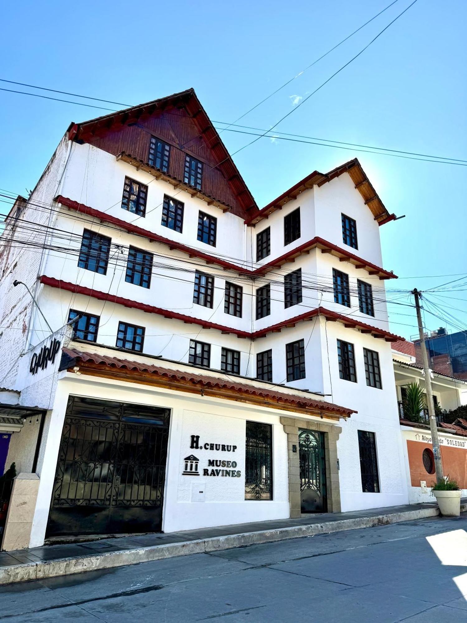 Hotel Churup อัวรัซ ภายนอก รูปภาพ